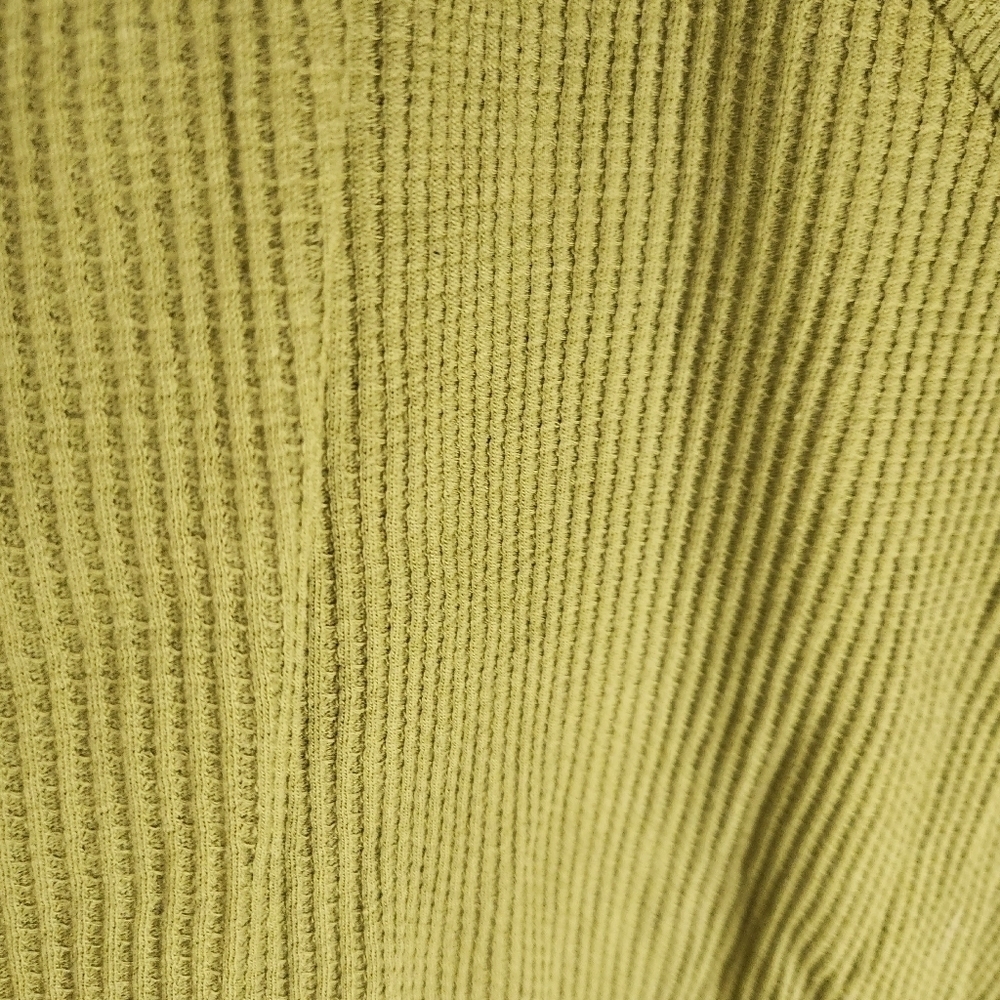 Free People NWT Santa Clara Thermal In Ferngully Green Size XSmall - Picture 4 of 14